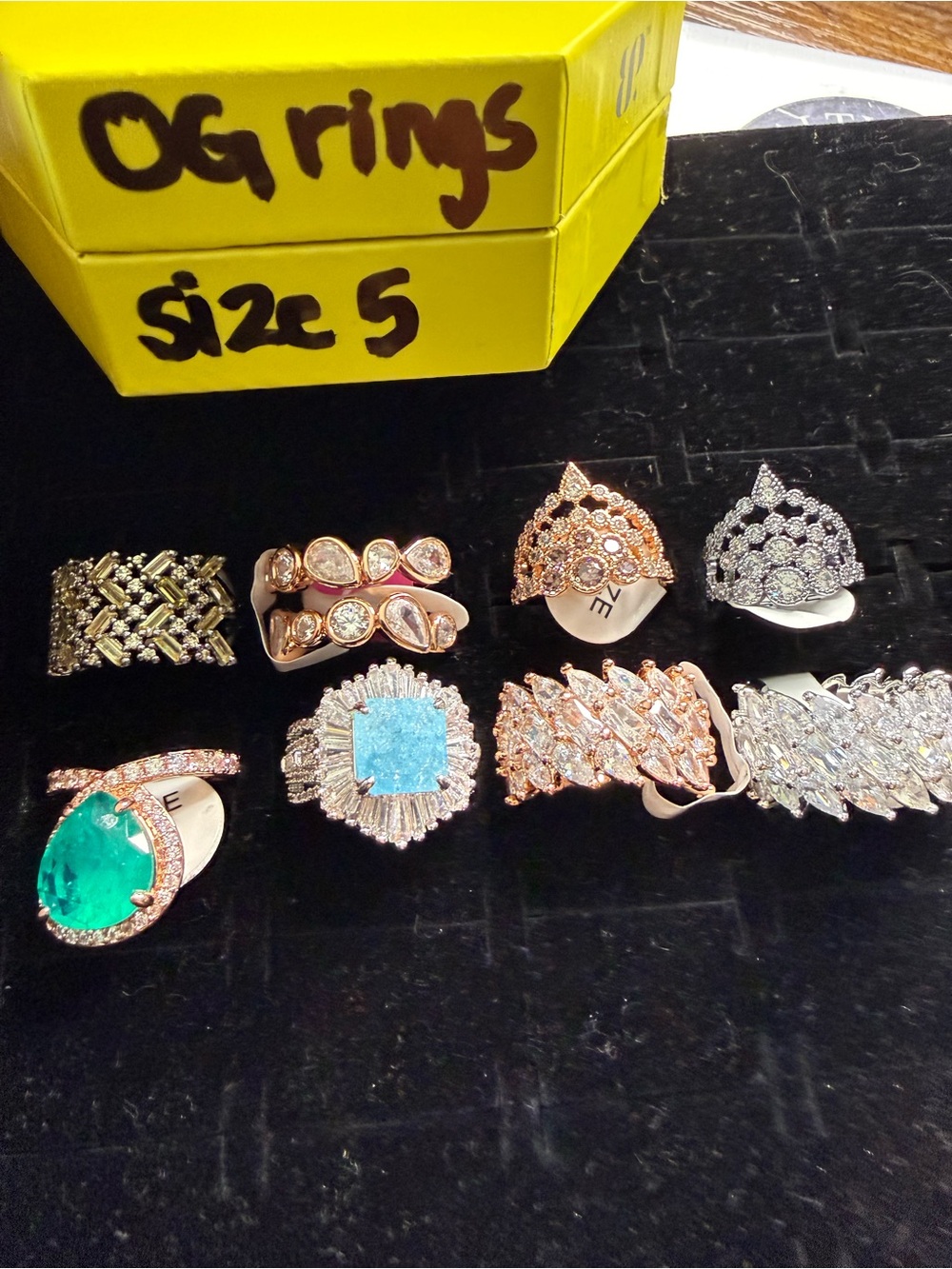 Bomb Party OG rings lot NWT
